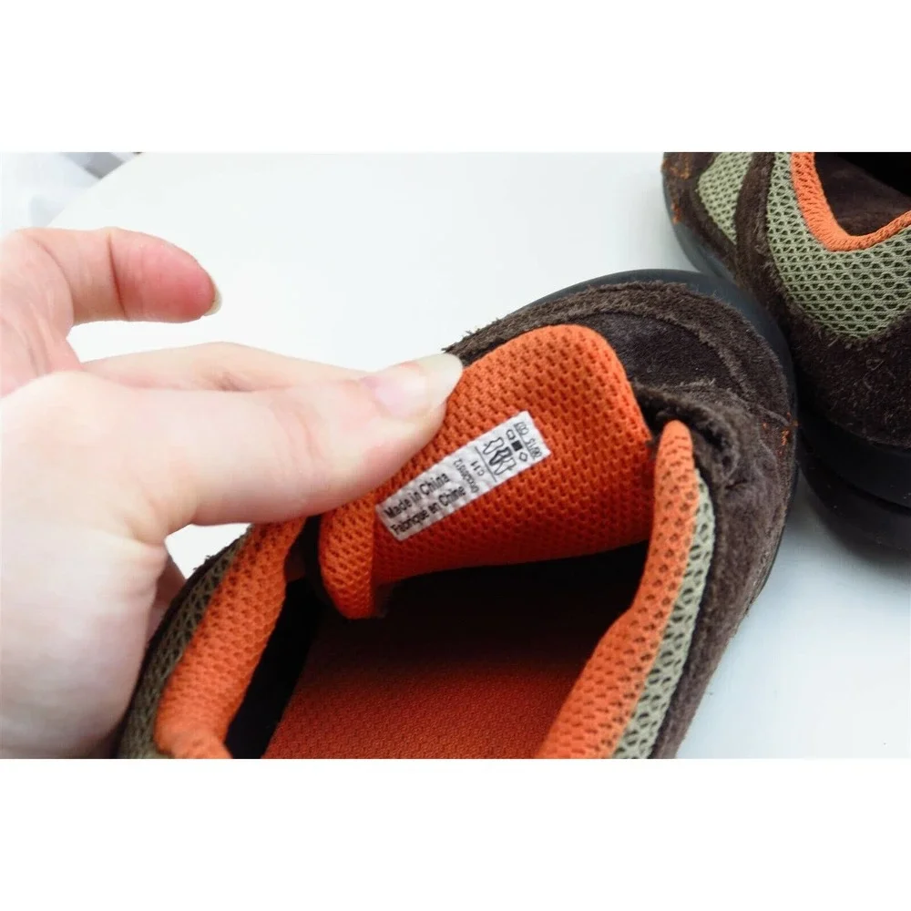 Crocs Toddler Boys 11 Medium Brown‎ Running Leather